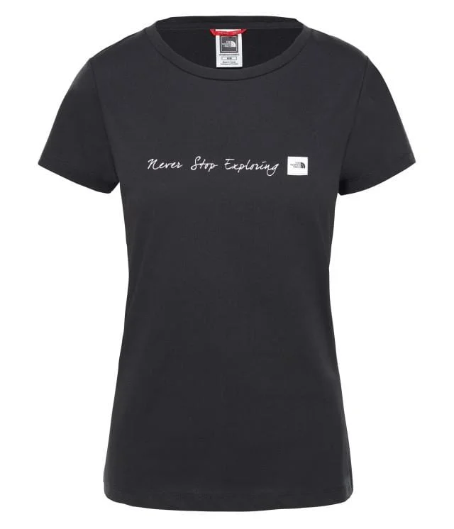 The North Face Nse Tee Women Lifestyle T-Shirt Black Nf00A6Pr-Ky4