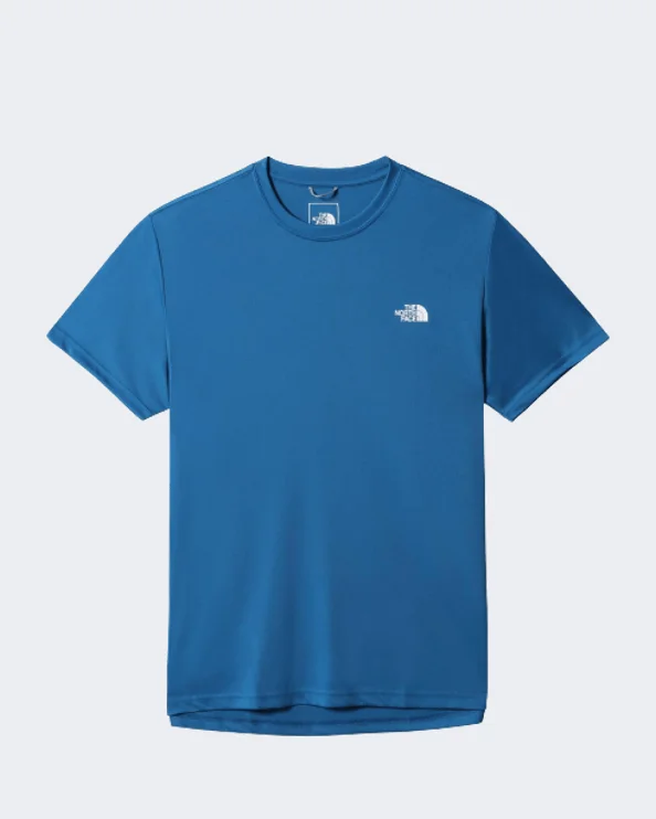 The North Face Reaxion Amp Crew Men Hiking T-Shirt Blue