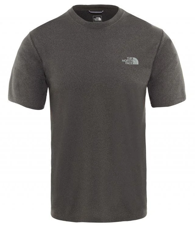 The North Face Reaxion Amp Crew Men Hiking T-Shirt Dark Grey