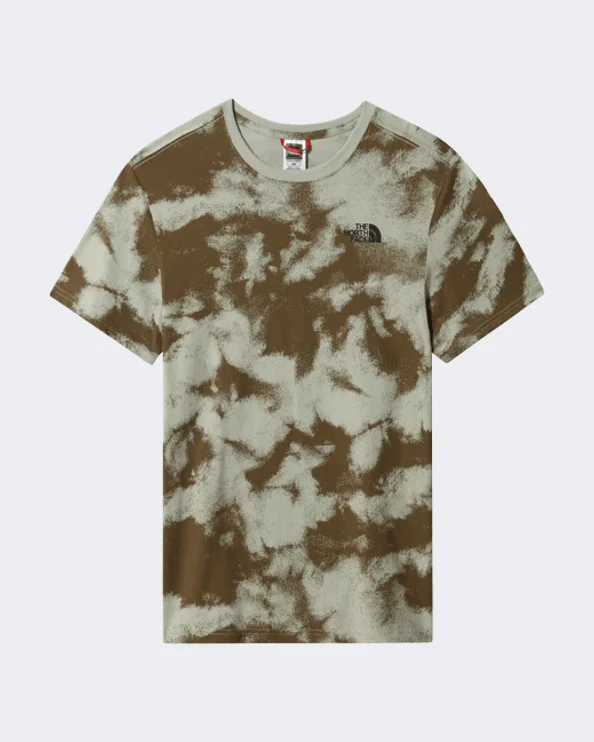 The North Face Redbox Military Men Lifestyle T-Shirt Olive/Brown