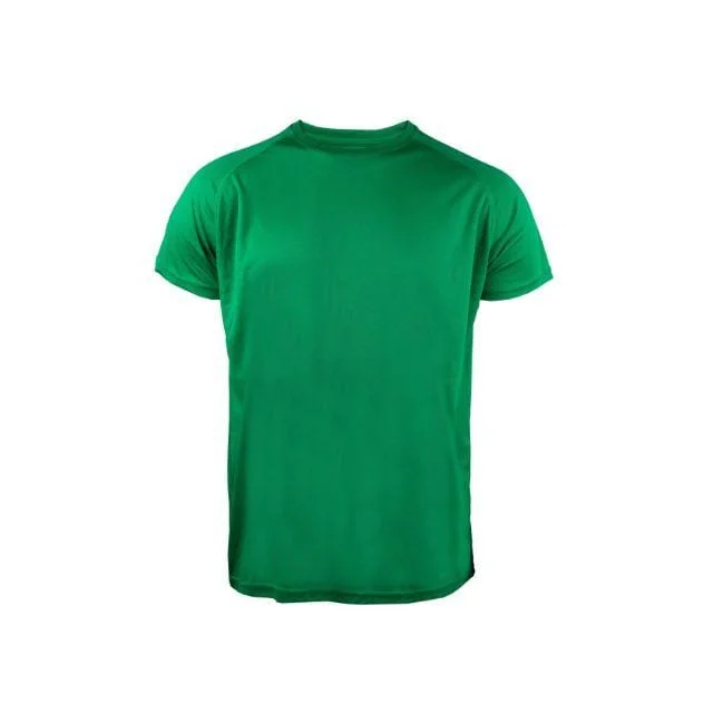 Top Ten Polyester Knitted Men Multisport T-Shirt Green