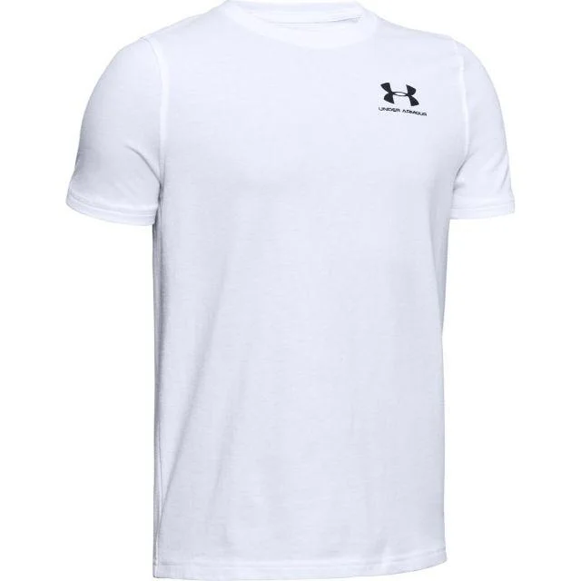 Under Armour  Chargeed Cotton Kids Training T-shirt White