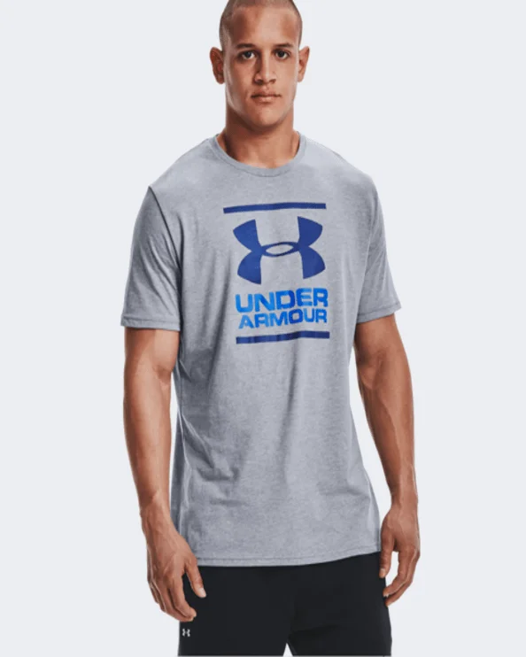 Under Armour Gl Foundation Short Sleeve Men Training T-Shirt Grey/Blue