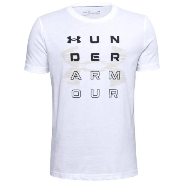 Under Armour Live Rival Kids Training T-shirt White