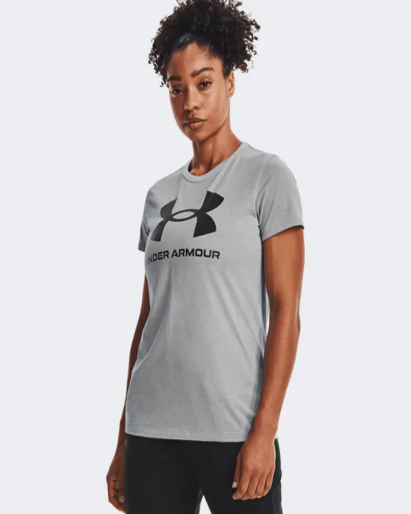 Under Armour Live Sportstyle Women Training T-Shirt Mod Gray