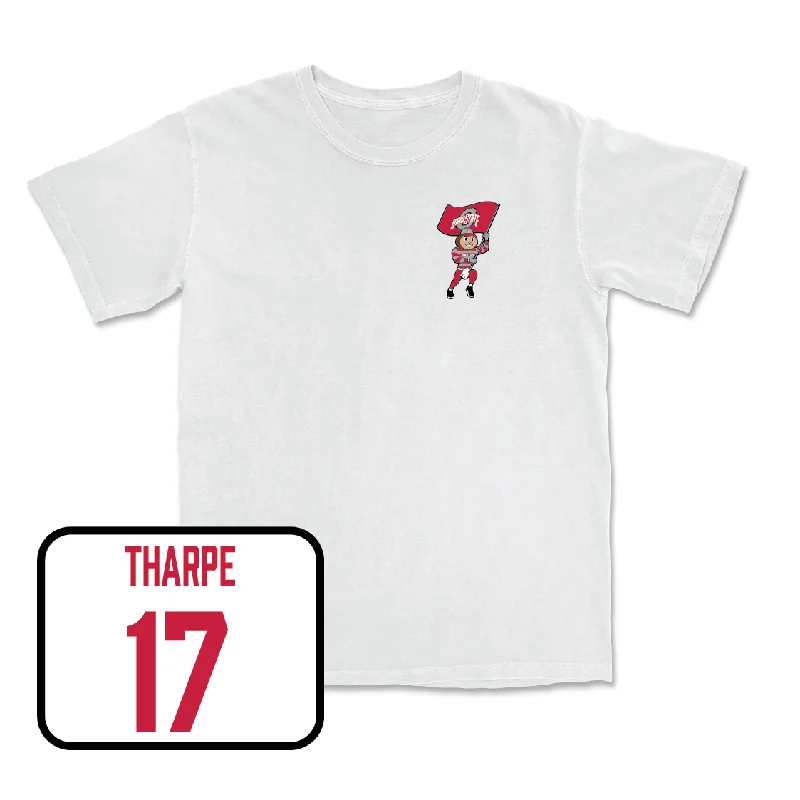 Men's Volleyball White Brutus Comfort Colors Tee - Tyler Tharpe